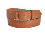 1.5" Two-tone grain belt with a gun metal buckle