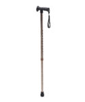 Extendable aluminium walking stick with a Soft Grip handle. Height adjusts from 21 to 38 inches in one-inch increments