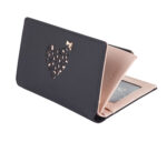 Our larger Lorenz PU fashion Purse in smooth PU with heart detailing. Multiple credit card slots, 2 ID windows, note section and zip fastening change section. Also available as a medium purse - style 7234.